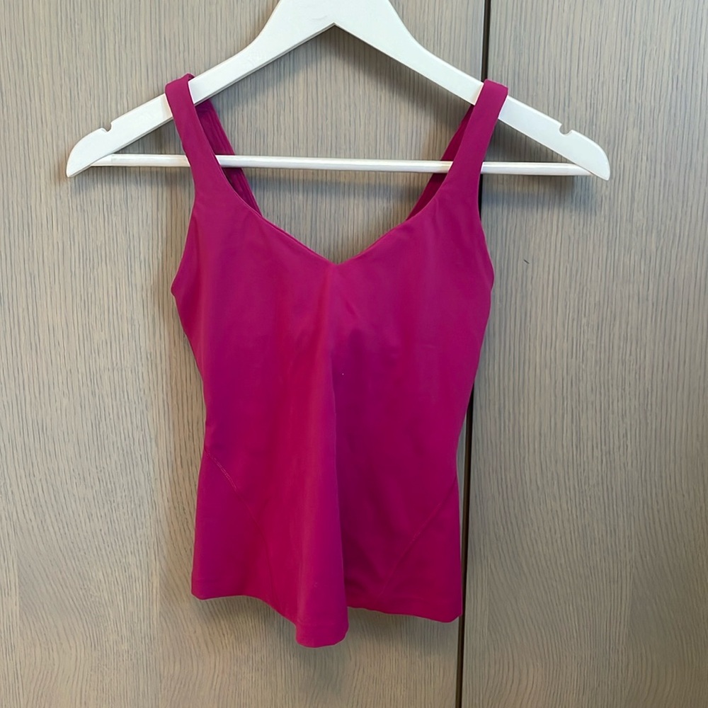 lululemon athletica Magenta Tank Top